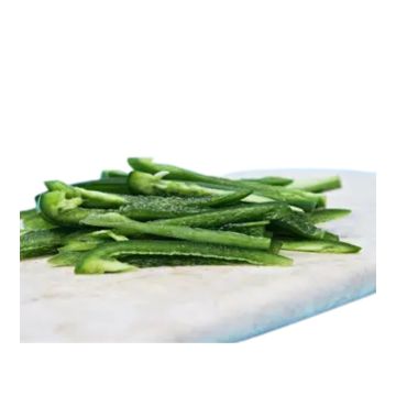 1/4 in Fresh Cut Julienne Jalapeno Pepper