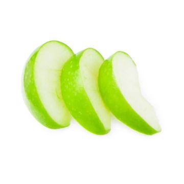 Sliced Green Apples
