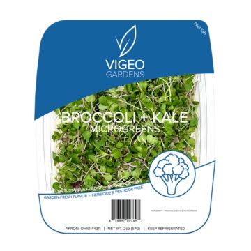 Micro Broccoli & Kale Retail Pack