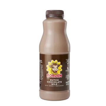 Glass of Chocolate Milk