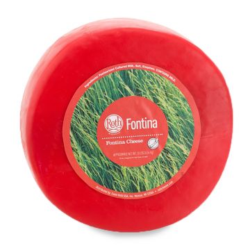 Emmi Roth's Red Wax Fontina Cheese - OD