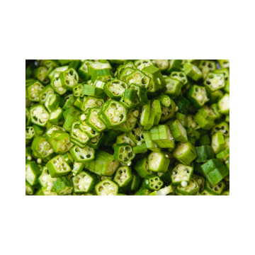 cut okra