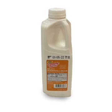 Half Gallon of 40% Heavy Whipping Cream