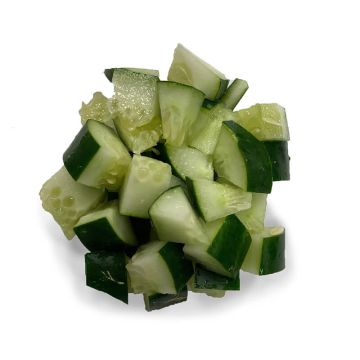 1/2" Diced Cucumbers