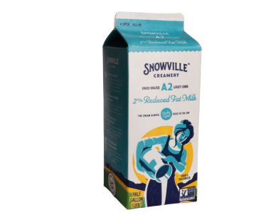 Half gallon reduced fat A2 milk